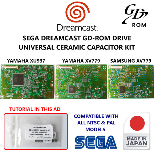 Dreamcast kit condensatore - dreamcast,