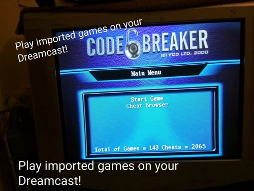 Sega dreamcast code - dreamcast,
